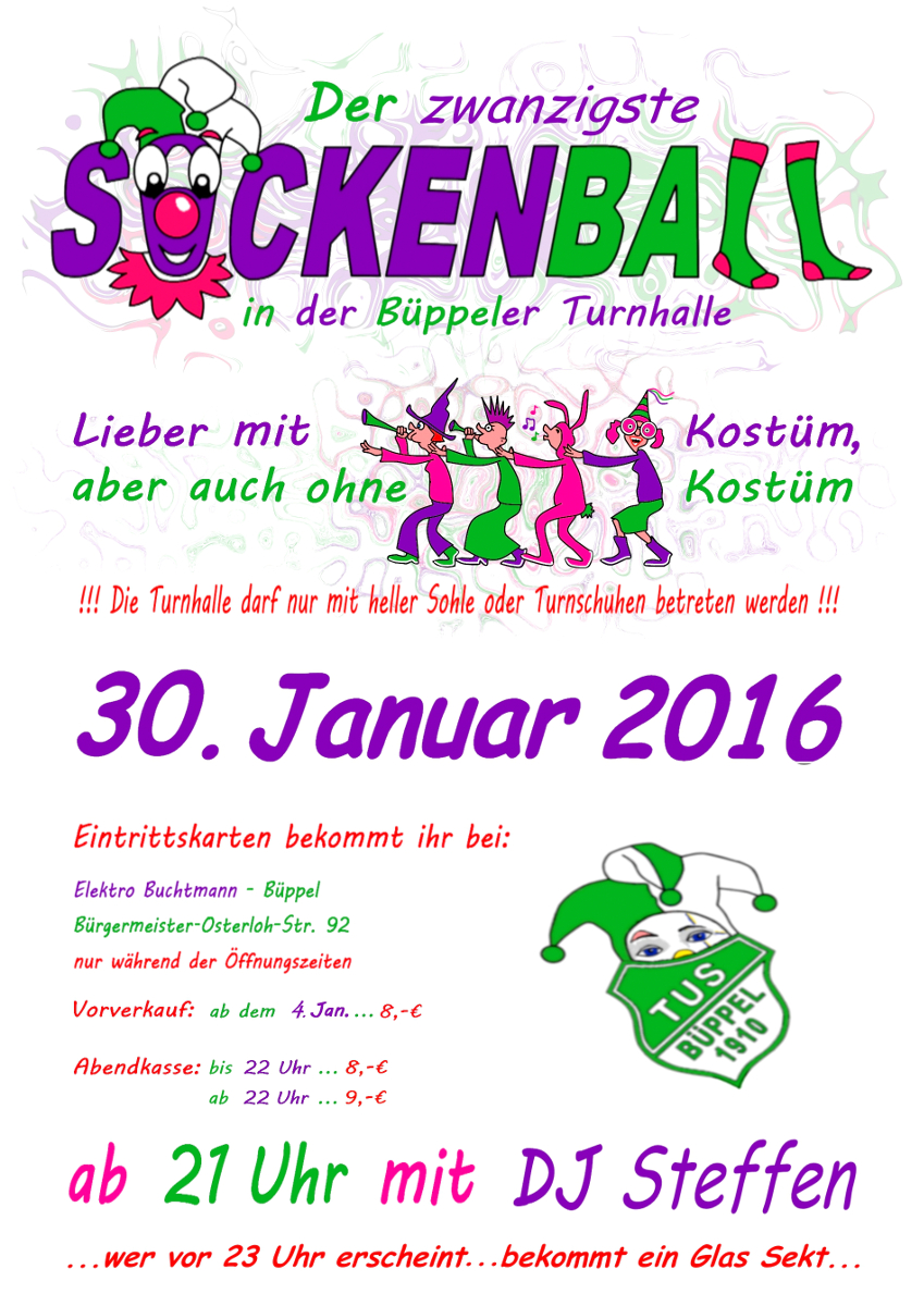 Sockenball 2016 Plakat_klein