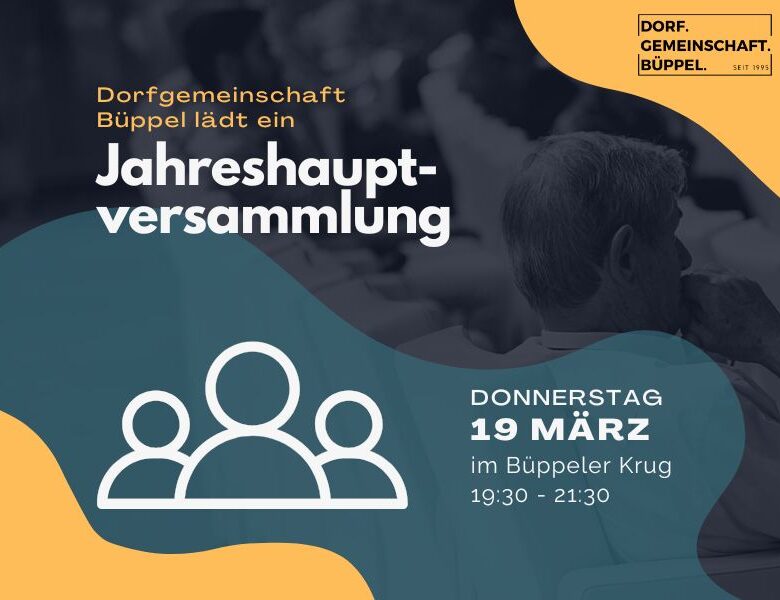 Jahreshauptversammlung