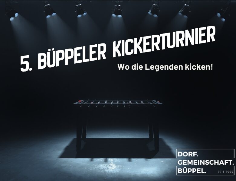 5. Büppeler Kickerturnier