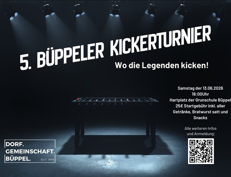 5. Büppeler Kickerturnier
