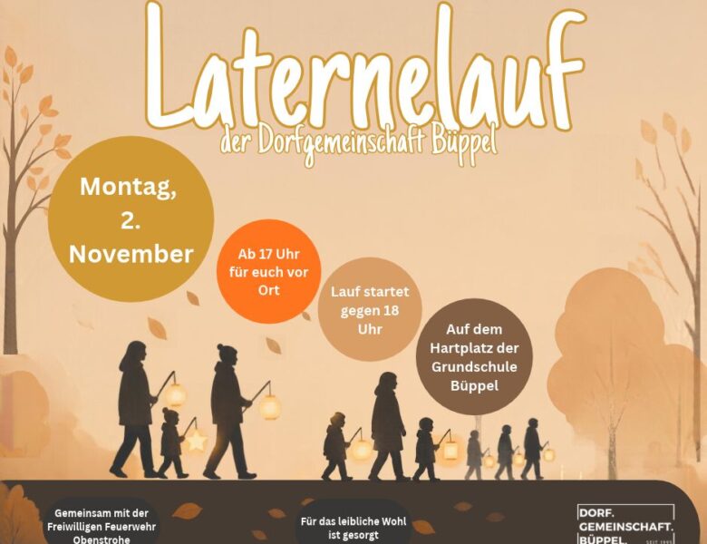 Laternelauf 2. November 2026