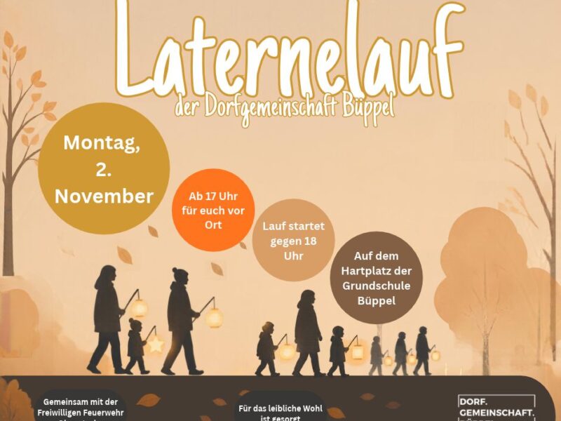 Laternelauf 2. November 2026
